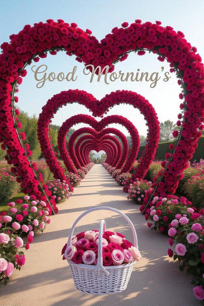 romantic love good morning images