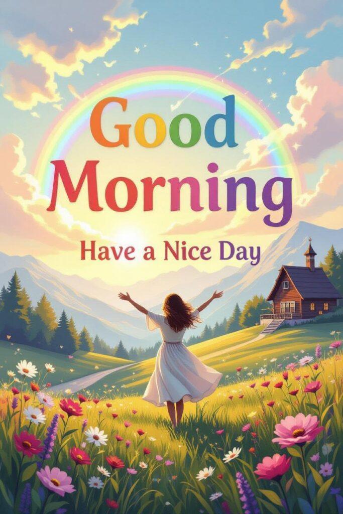 good morning with have a nice day message