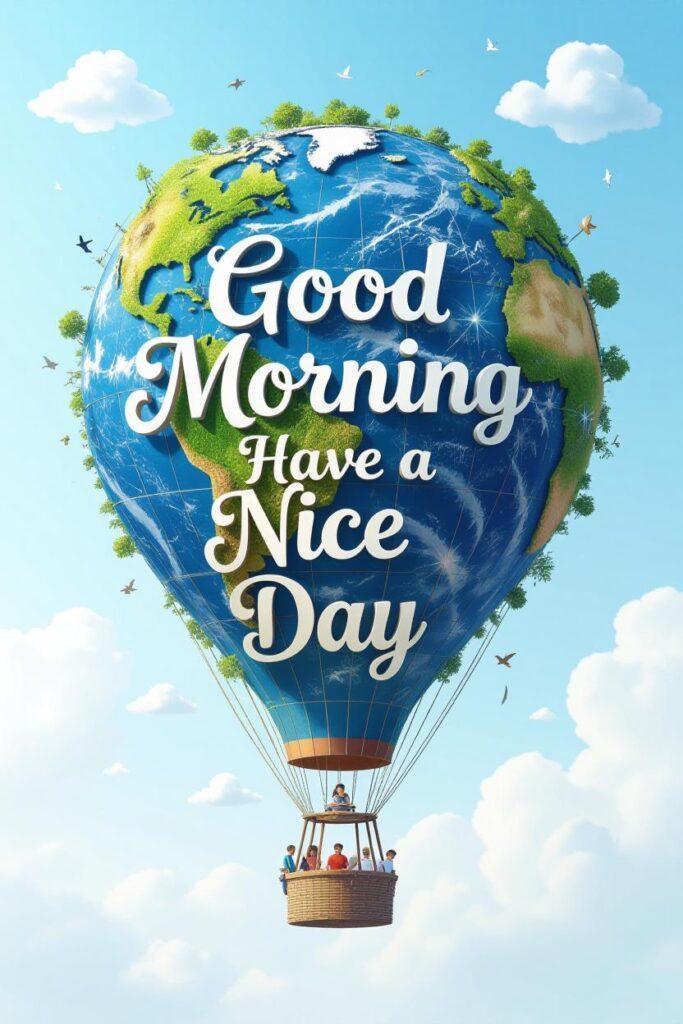 good morning with have a nice day message