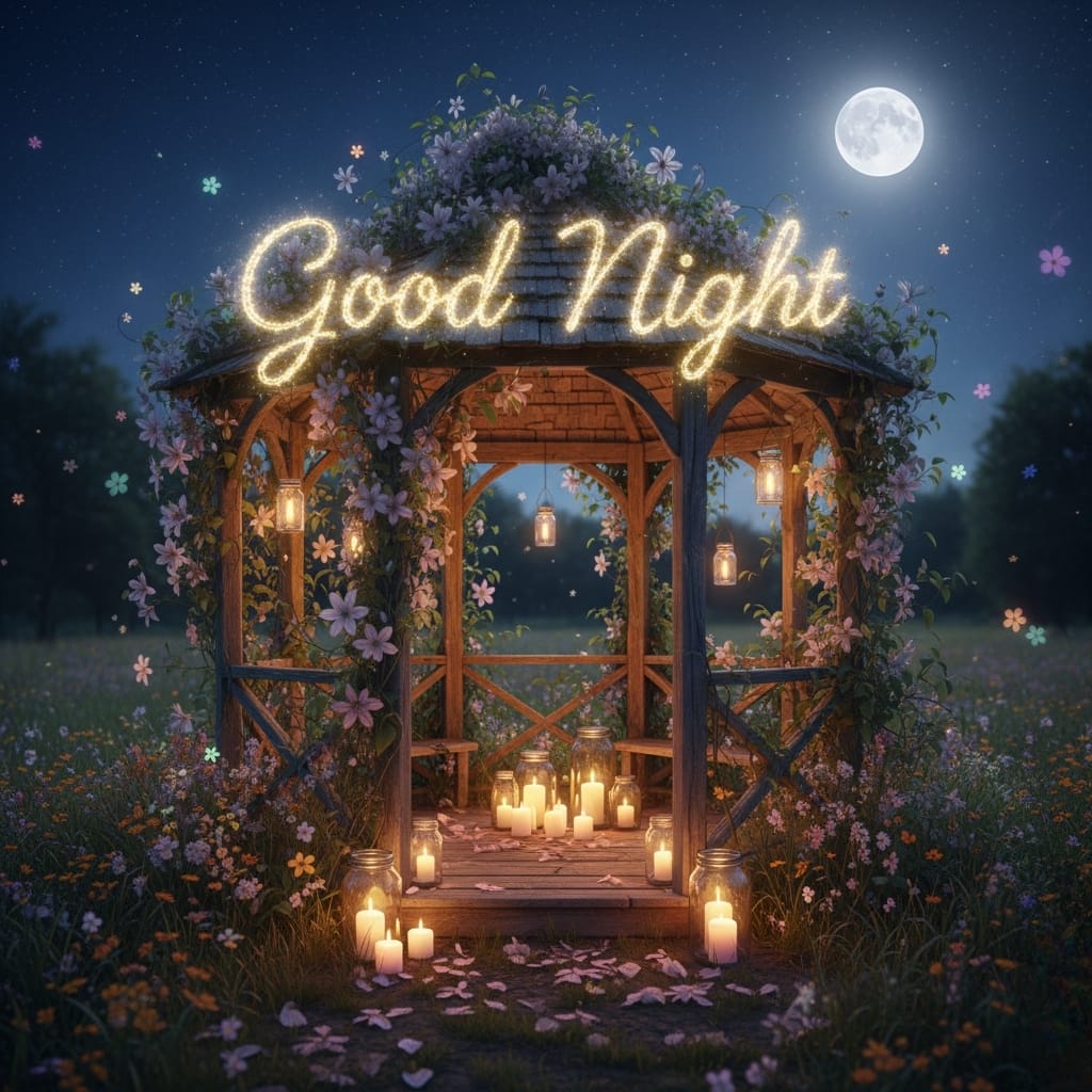 beautiful good night images