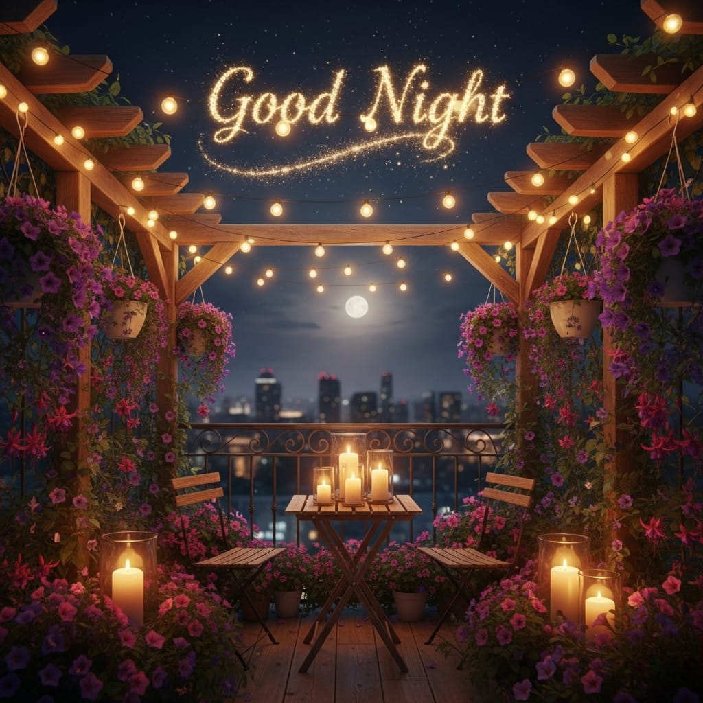 beautiful good night images
