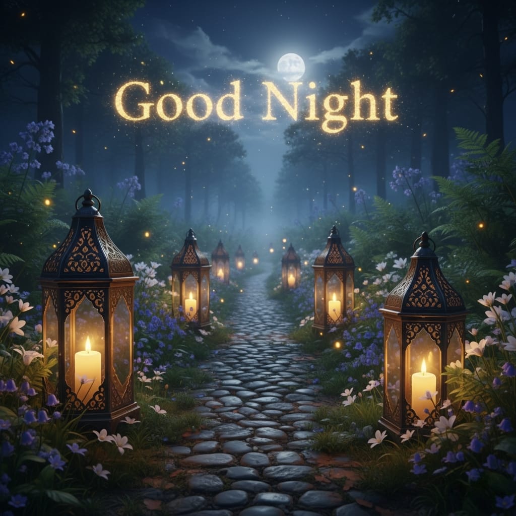 beautiful good night images