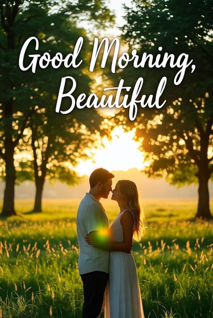 romantic love good morning images