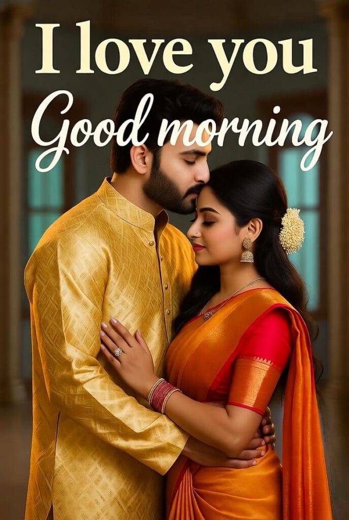 romantic love good morning images