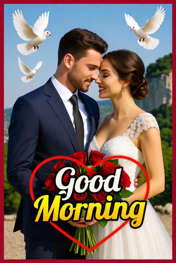 romantic love good morning images