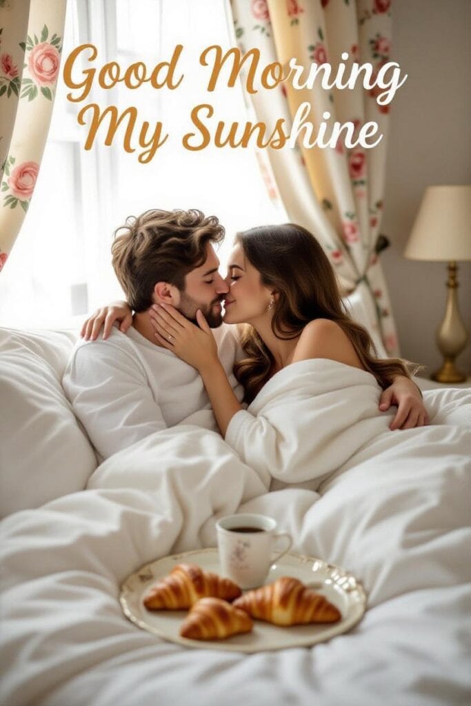 romantic love good morning images